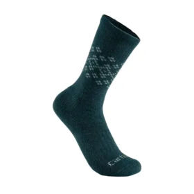 2-pack Fairisle-sokken voor dames van een middelzware synthetisch-wolmix