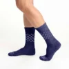2-pack Fairisle-sokken voor dames van een middelzware synthetisch-wolmix