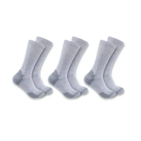3-pack middelzware crew-sokken van katoenmix