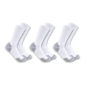 3-pack middelzware crew-sokken van katoenmix