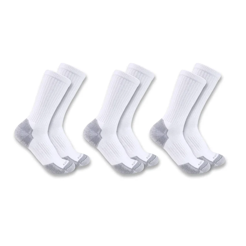 3-pack middelzware crew-sokken van katoenmix