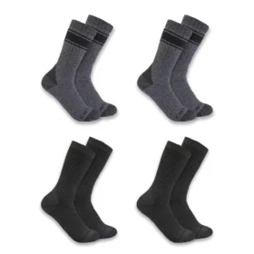 4-pack dikke enkelsokken