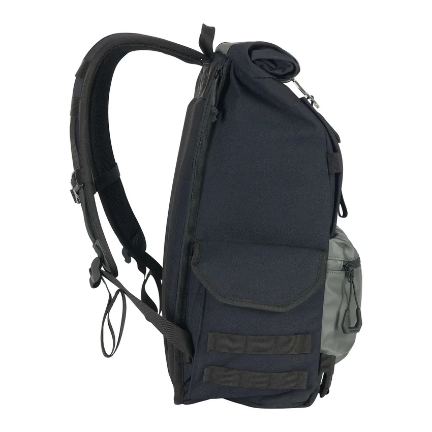 40L nylon rugzak met roltop