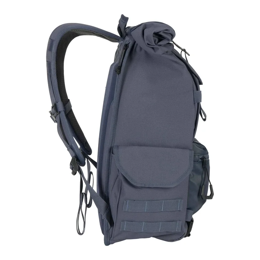 40L nylon rugzak met roltop