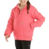 Active Jac-flanellen trui met lange armstukken voor meisjes, gevoerd met sherpa (kinderen/jeugd)