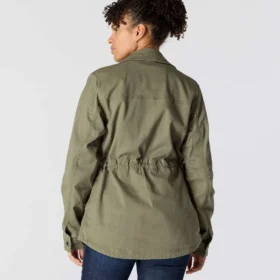 Ademende canvasjas voor dames van Tencel