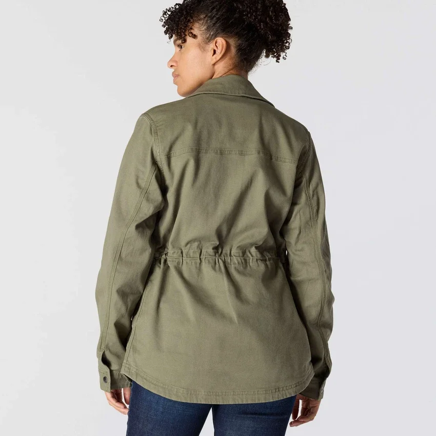 Ademende canvasjas voor dames van Tencel