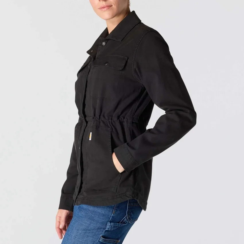 Ademende canvasjas voor dames van Tencel