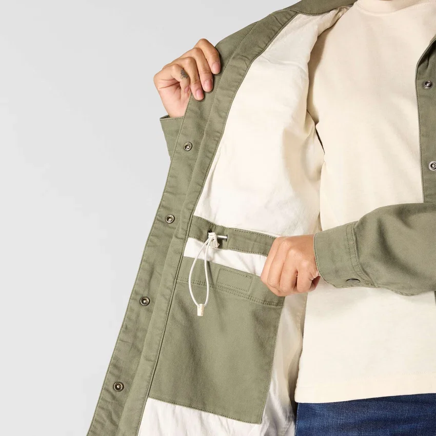 Ademende canvasjas voor dames van Tencel