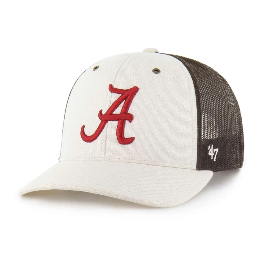Alabama Crimson Tide '47 ongeverfde truckerpet