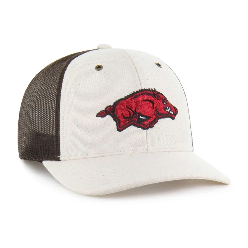 Arkansas Razorbacks '47 ongeverfde truckerpet