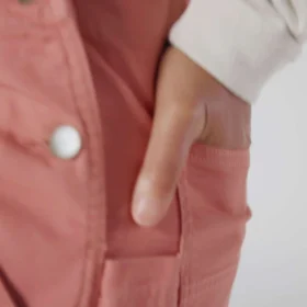 Ashland canvas-overall voor dames met losse pasvorm