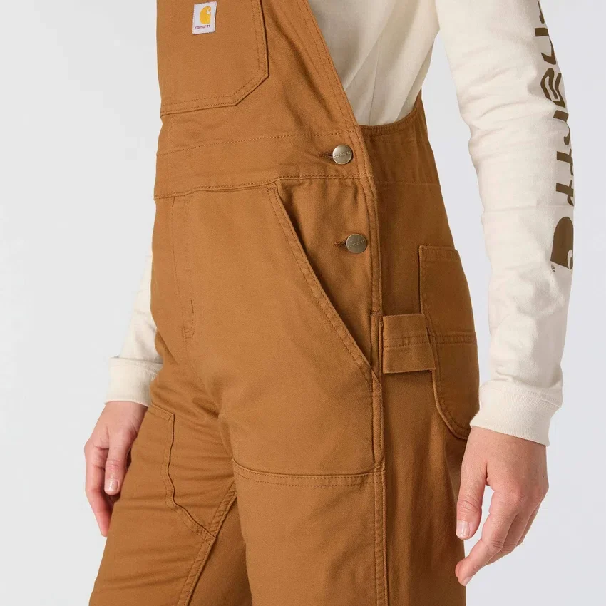 Ashland canvas-overall voor dames met losse pasvorm