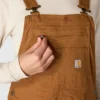 Ashland canvas-overall voor dames met losse pasvorm