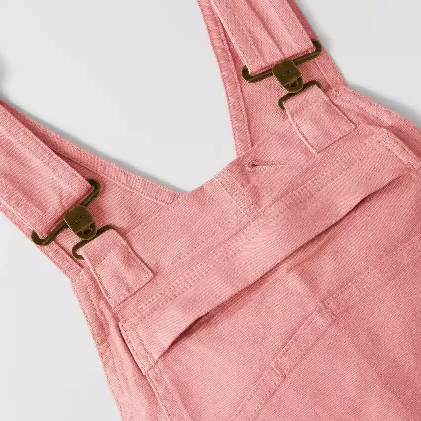 Ashland canvas-overall voor dames met losse pasvorm