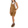 Ashland canvas shortalls voor dames