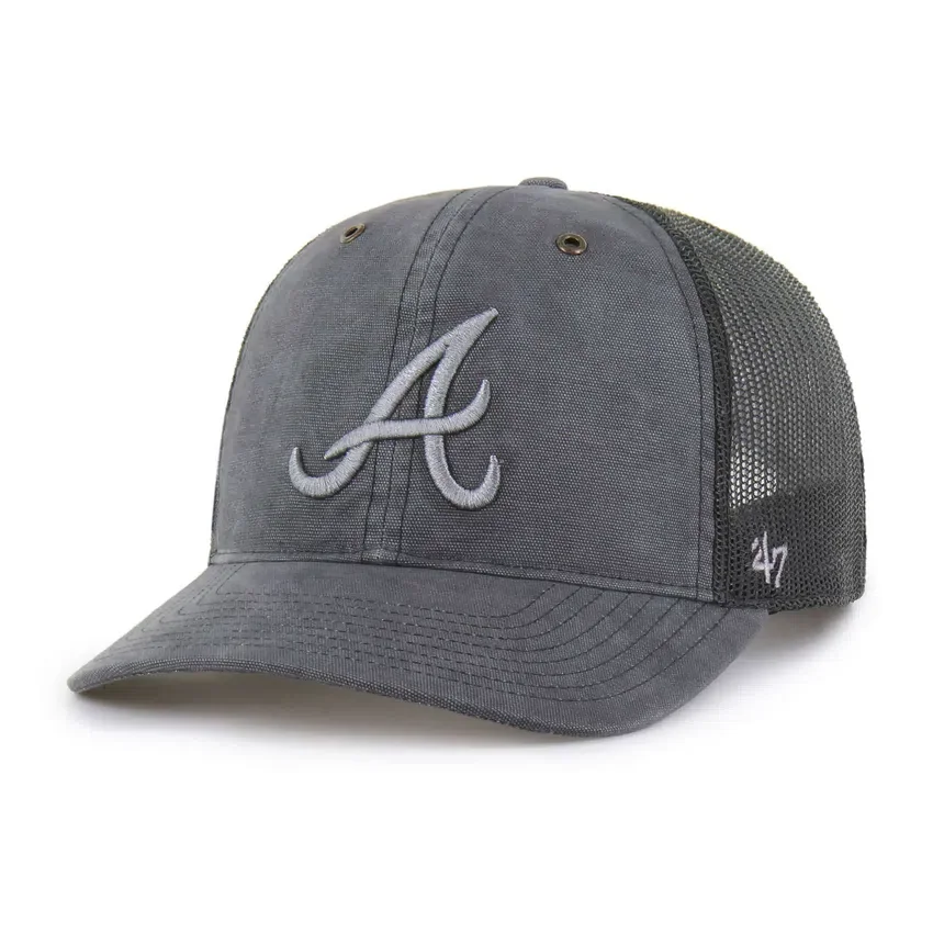Atlanta Braves '47 Dyed Trucker Relaxed Fit