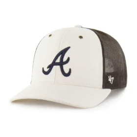 Atlanta Braves '47 ongeverfde truckerpet
