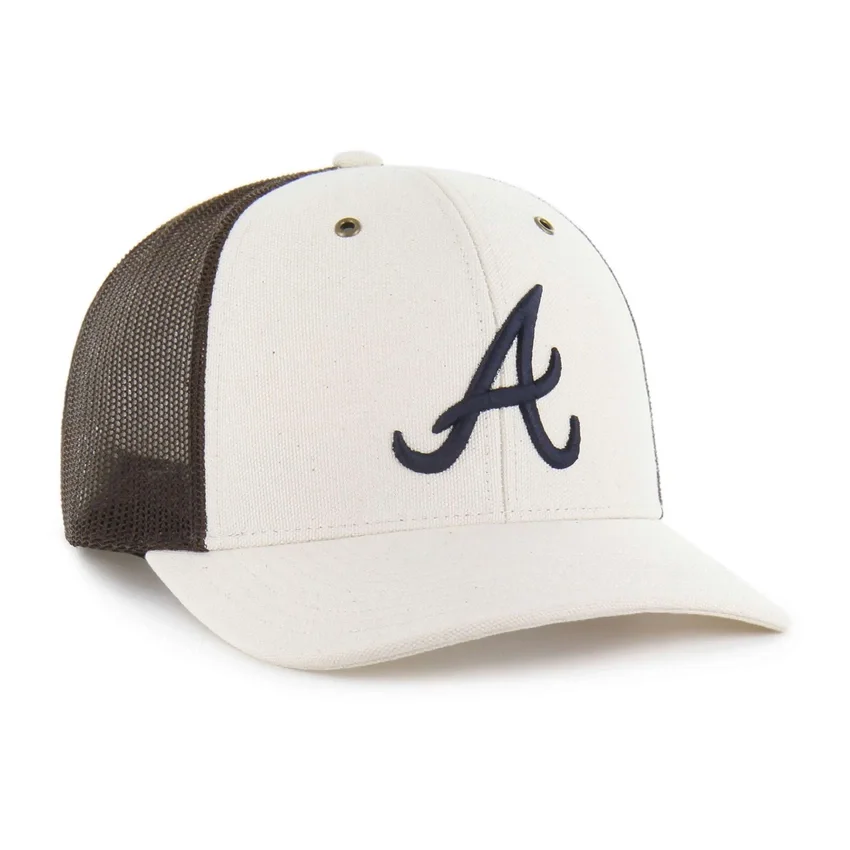 Atlanta Braves '47 ongeverfde truckerpet