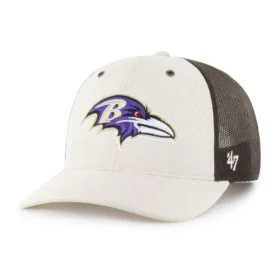 Baltimore Ravens '47 ongeverfde trucker met relaxte pasvorm