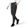 Bedrukte cargo-jogger-scrubbroek voor dames