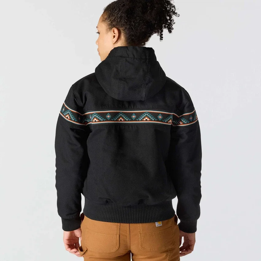 Bethany Yellowtail-sportjas voor dames van gewassen katoen