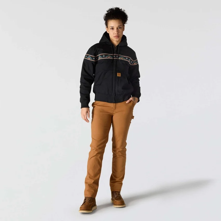 Bethany Yellowtail-sportjas voor dames van gewassen katoen