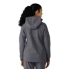 Bonded fleece-scrubhoodie voor dames