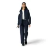 Bonded fleece-scrubhoodie voor dames