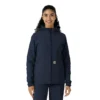 Bonded fleece-scrubhoodie voor dames