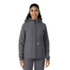 Bonded fleece-scrubhoodie voor dames
