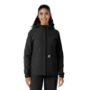 Bonded fleece-scrubhoodie voor dames