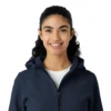 Bonded fleece-scrubhoodie voor dames