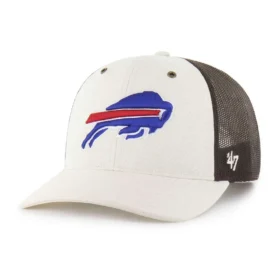 Buffalo Bills '47 ongeverfde truckerpet met relaxte pasvorm