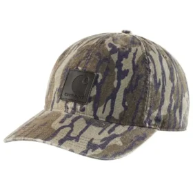 Canvas baseballpet in camouflageprint