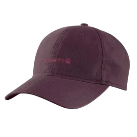 Canvas baseballpet met geborduurde afbeelding