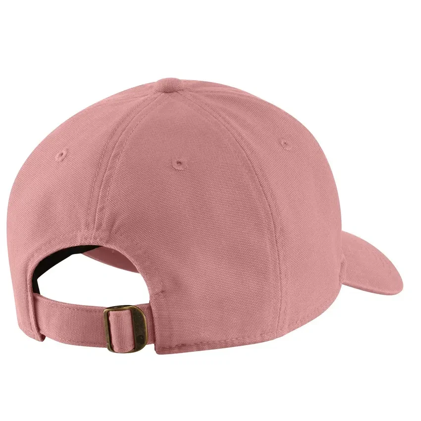 Canvas baseballpet met geborduurde afbeelding