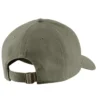 Canvas baseballpet met geborduurde afbeelding