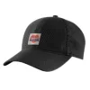 Canvas baseballpet met hartjespatch