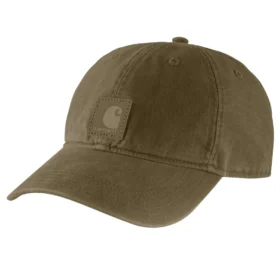 Canvas baseballpet met logo