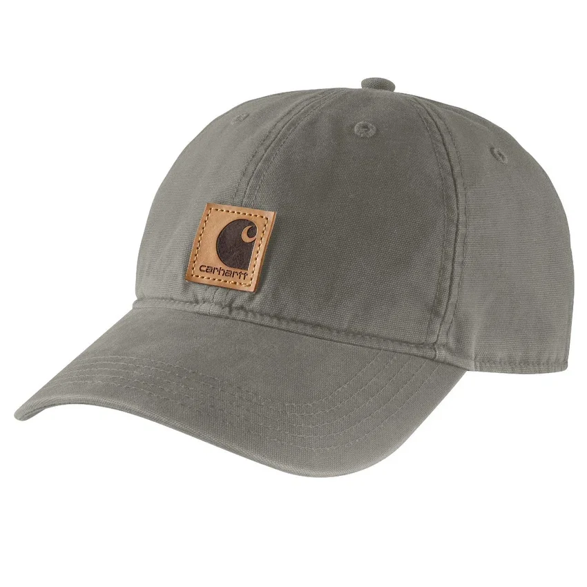 Canvas baseballpet met logo