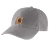 Canvas baseballpet met logo