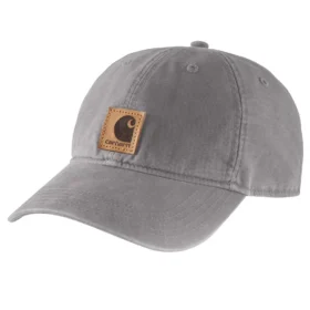 Canvas baseballpet met logo