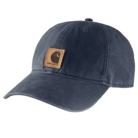Canvas baseballpet met logo