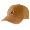 Canvas baseballpet met logo