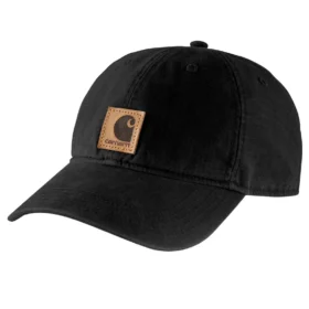 Canvas baseballpet met logo