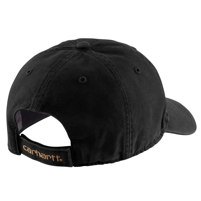 Canvas baseballpet met logo