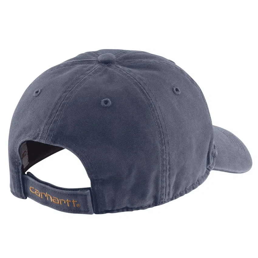 Canvas baseballpet met logo