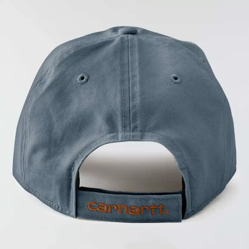 Canvas baseballpet met logo