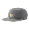 Canvas baseballpet met vijf panelen